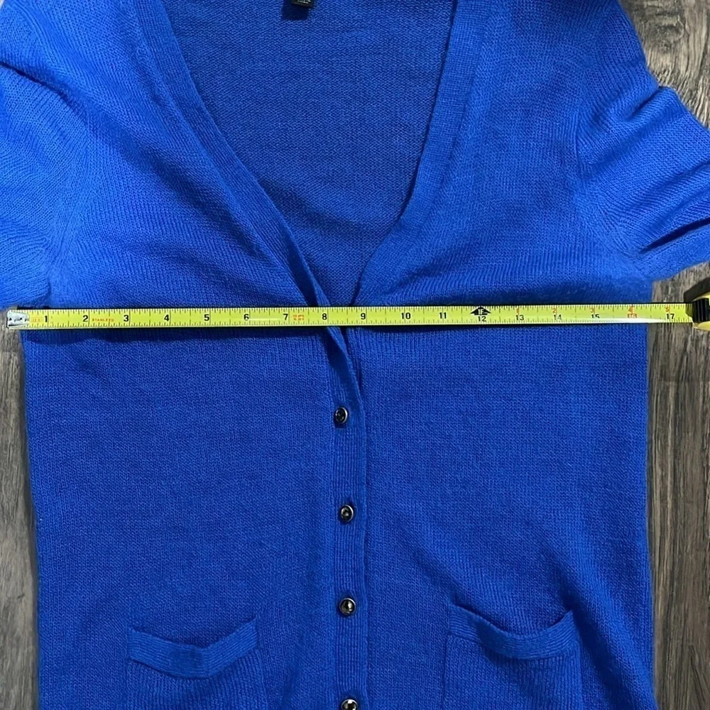 J. Crew Bling Button Alpaca Merino Cardigan
